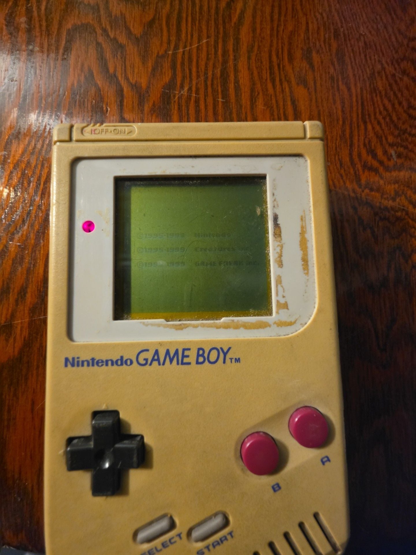 Working and tested Nintendo Game Boy DMG-01 Handheld Console with Pokemon Yellow 8