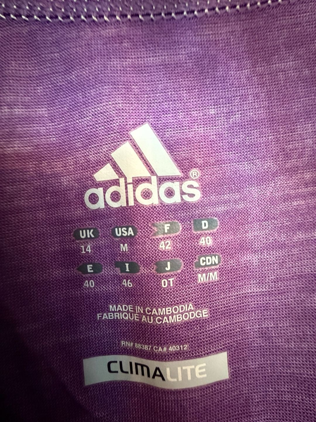 Adidas Climalite Tank Tops Size M Lot of 2 Black Purple 3