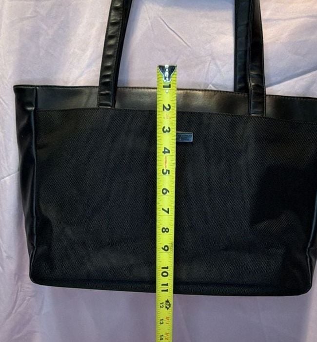 U.S. Luggage New York Tote Laptop Bag Black 7