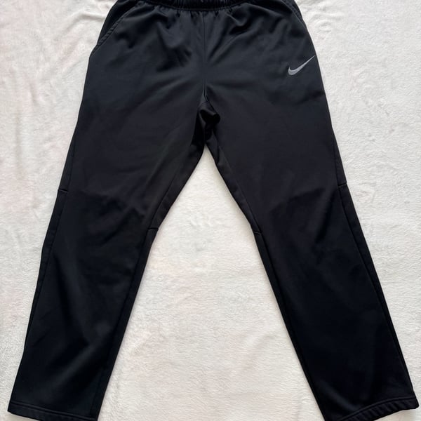 Mens Nike Dri-FIT Training Pants Black Athletic Sweatpants