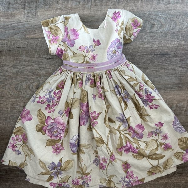 Bognar & Piccolini Floral Dress Size 4Y