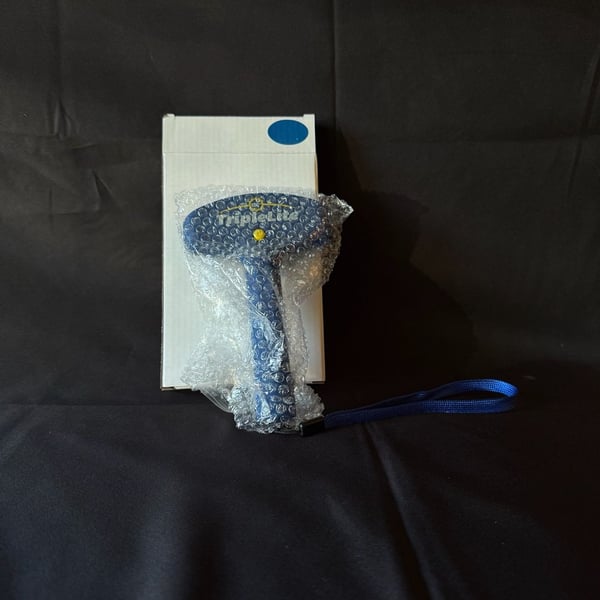 TripleLite 180° Wide Angle Mini Flashlight Blue
