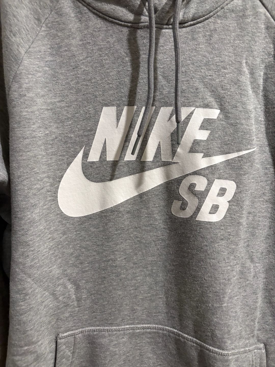 Nike SB Pullover Hoodie Grey Heather 3