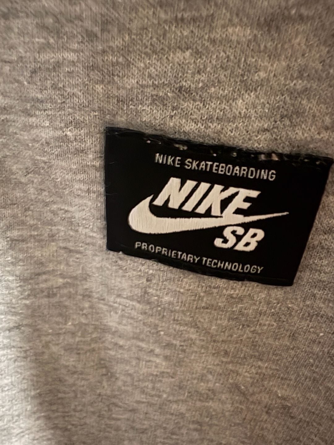 Nike SB Pullover Hoodie Grey Heather 5