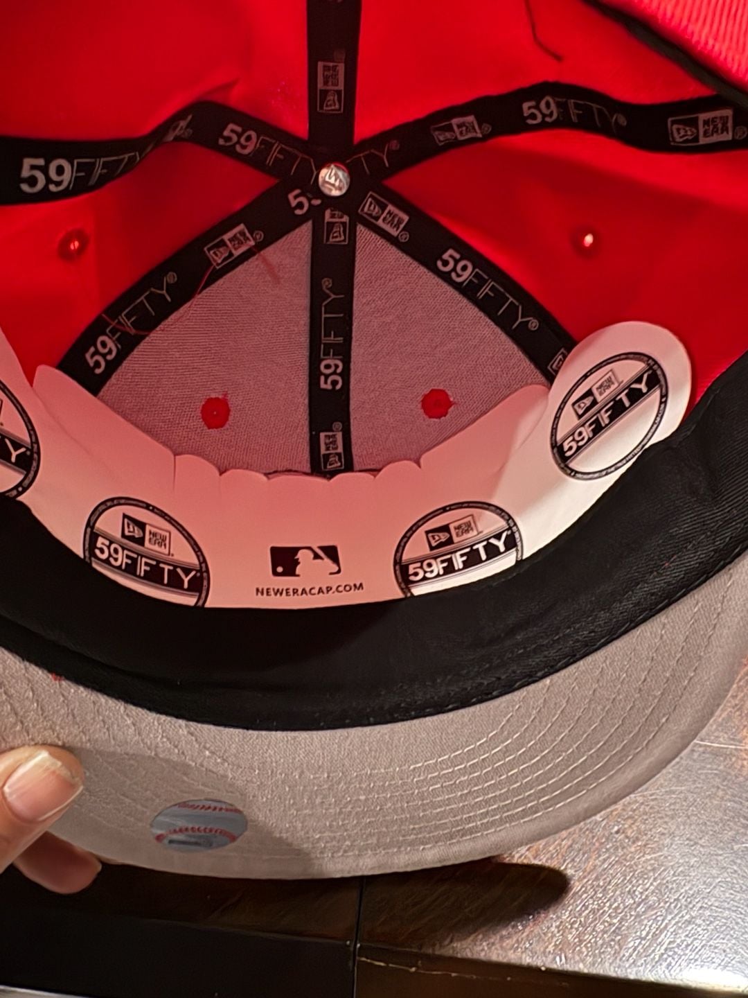 New Era Mexico 59FIFTY Fitted Hat Size 7 5/8 Red 7