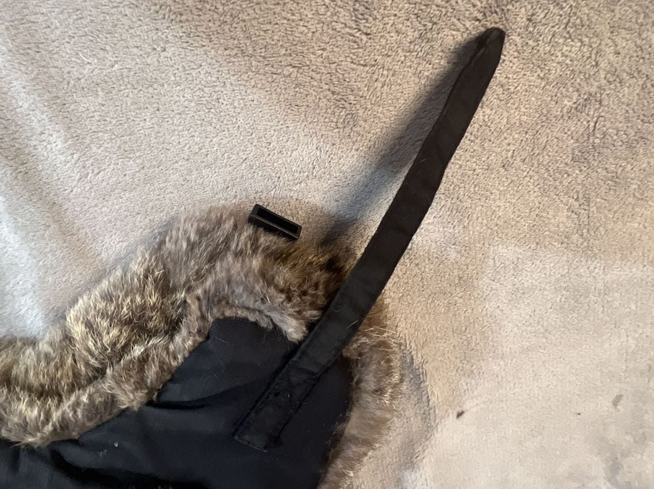 Yukon Tracks Trapper Hat Size L Black Genuine Fur Winter Bomber Earflap 7