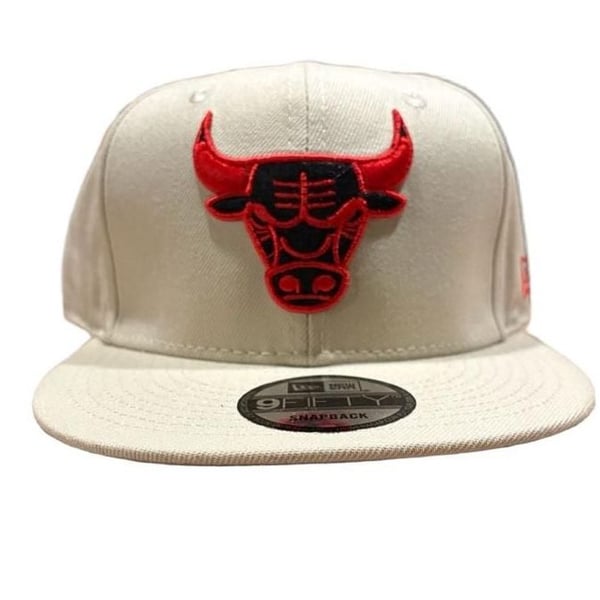 New Era Chicago Bulls 9Fifty Snapback Cap Stone Red