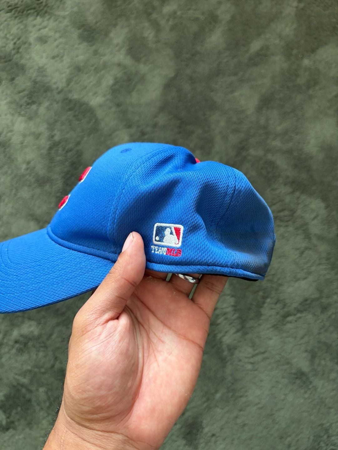 Chicago Cubs Hat Osfm Blue C Logo 4