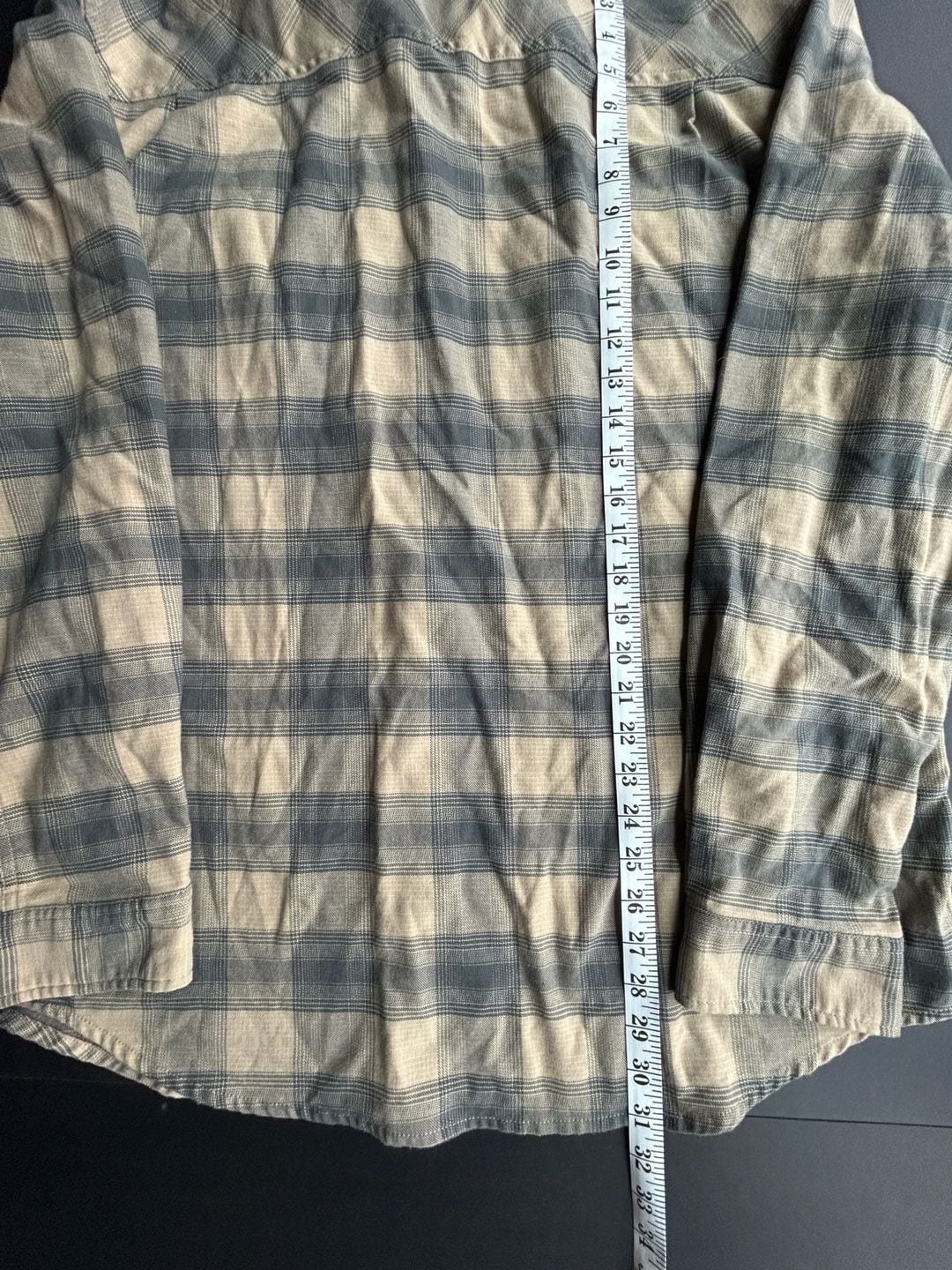 Salty Crew Flannel Shirt Size XXL Plaid Long Sleeve 9