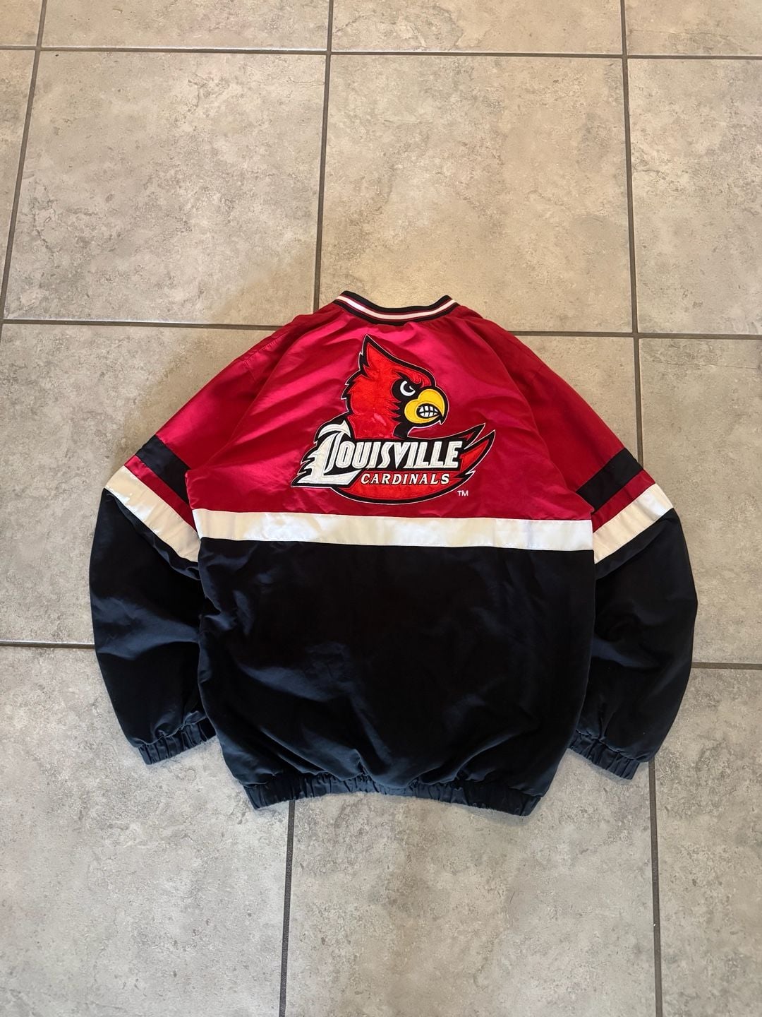 Louisville Cardinals Pullover Windbreaker Jacket 2