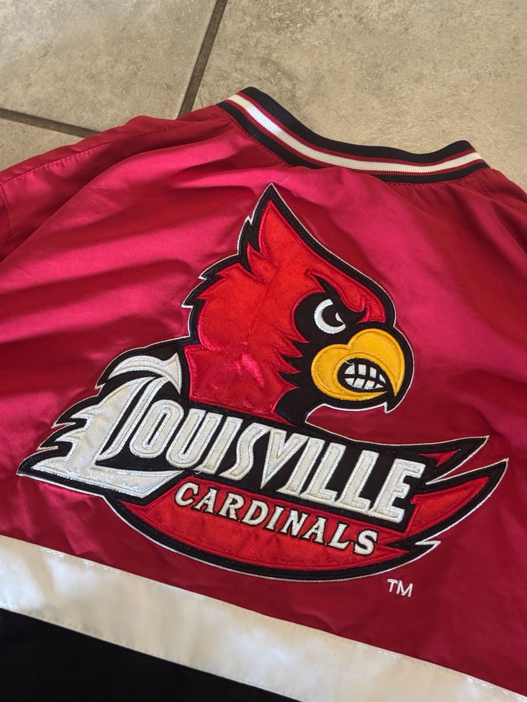 Louisville Cardinals Pullover Windbreaker Jacket 3