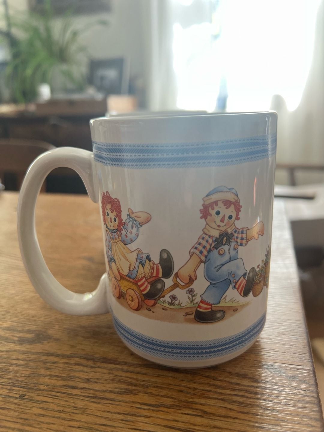 Vintage Houston Harvest Raggedy Ann And Andy Mug set 7