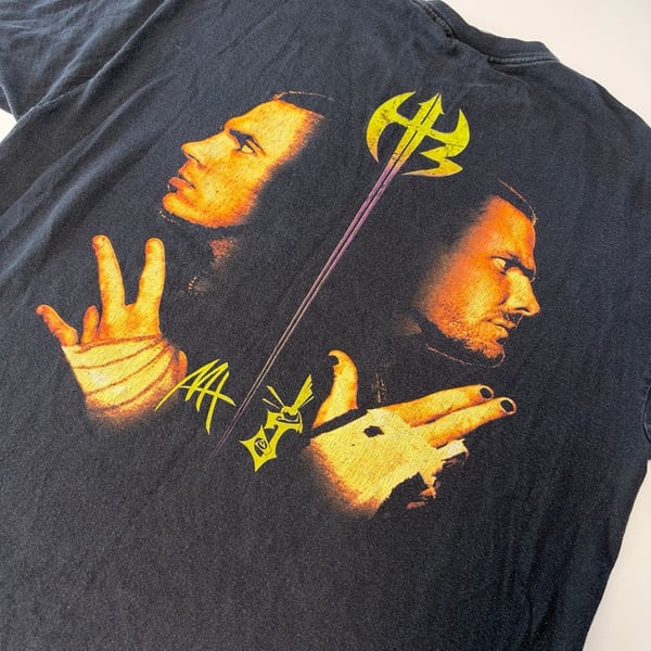 WWE The Hardy Boyz T-Shirt Size XL Black Vintage Wrestling Tee