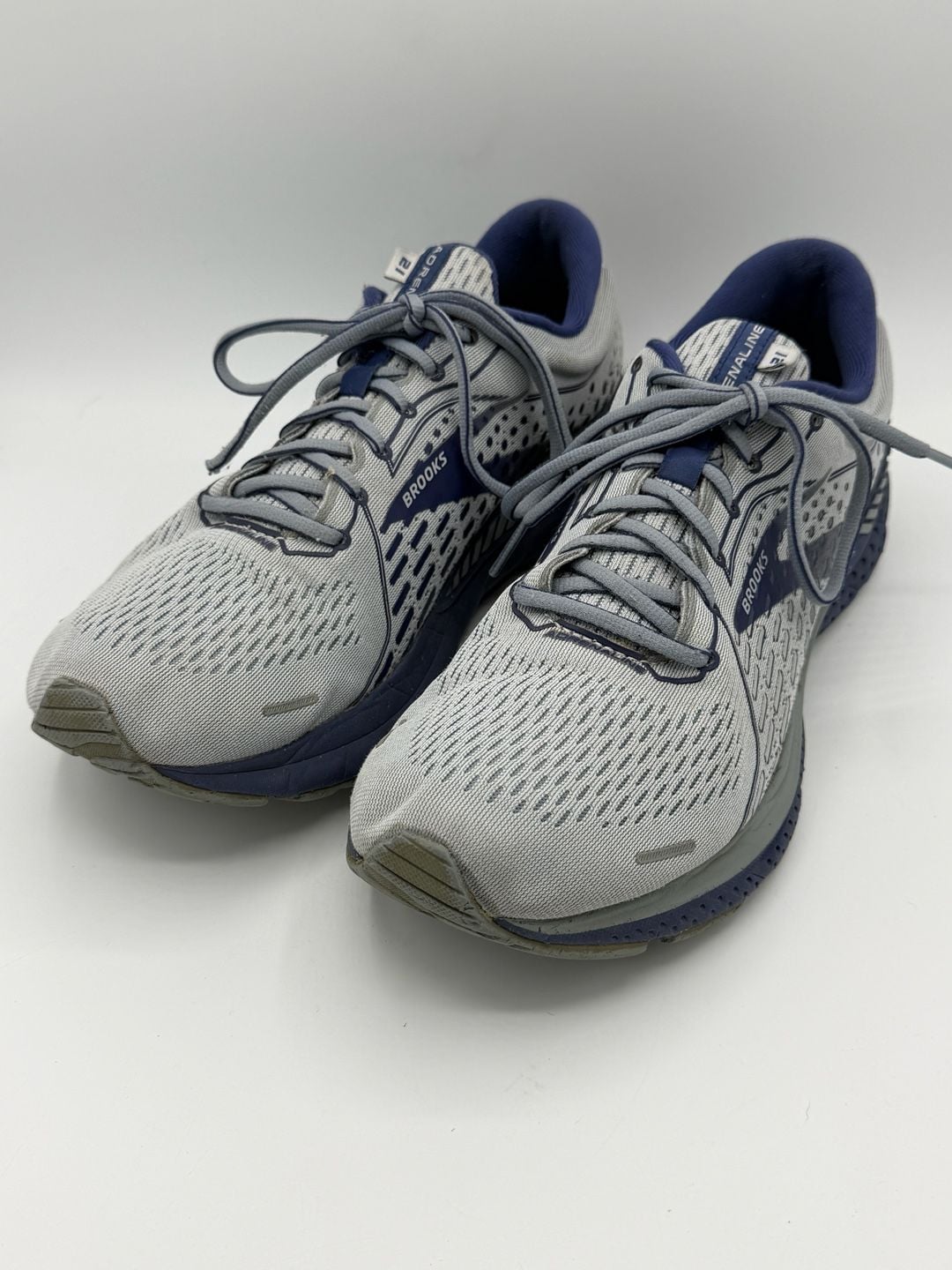 Brooks Adrenaline GTS 21 Men’s 11 D Gray Blue Running Shoes 110349 1D 006 2