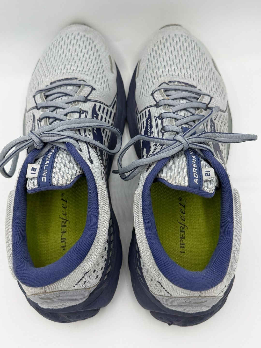 Brooks Adrenaline GTS 21 Men’s 11 D Gray Blue Running Shoes 110349 1D 006 9