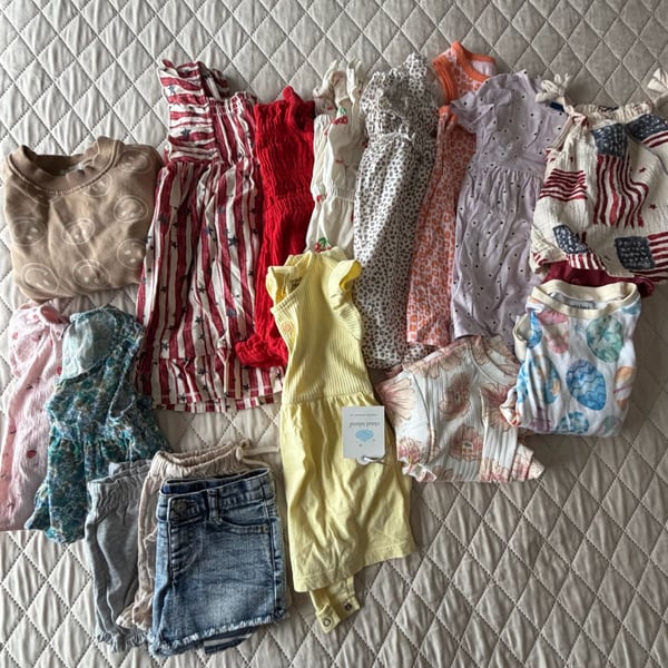 Baby Girl Spring/Summer Clothing Lot
