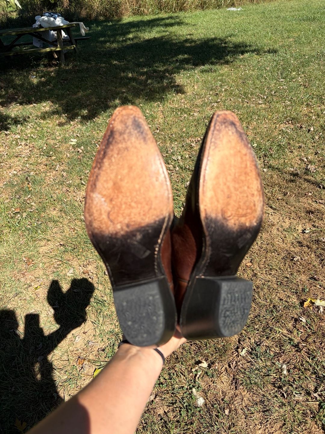 Vintage Justin L4330 Women’s 6.5 B Brown Leather Western Cowboy Boots Y2K 6