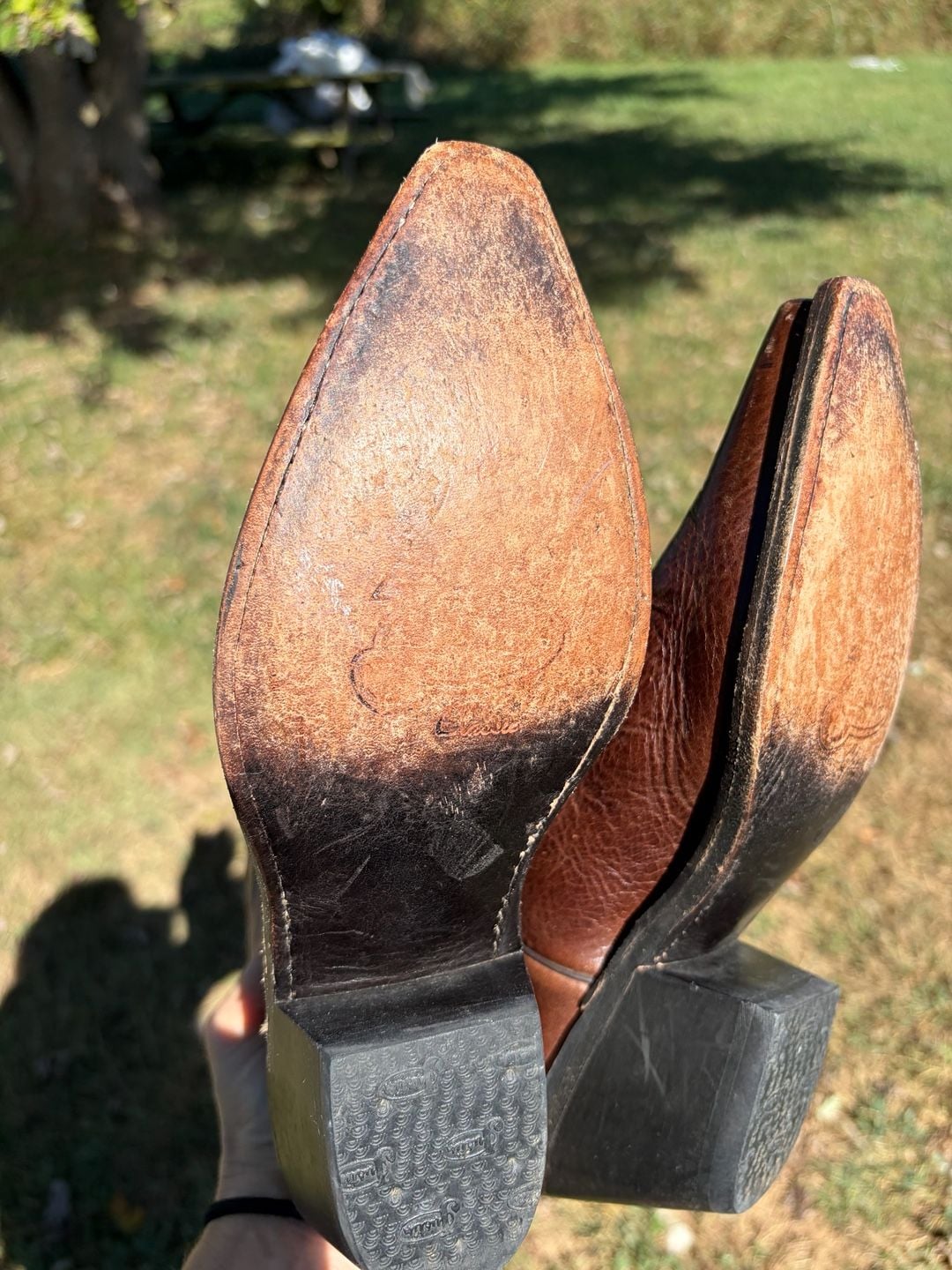 Vintage Justin L4330 Women’s 6.5 B Brown Leather Western Cowboy Boots Y2K 7