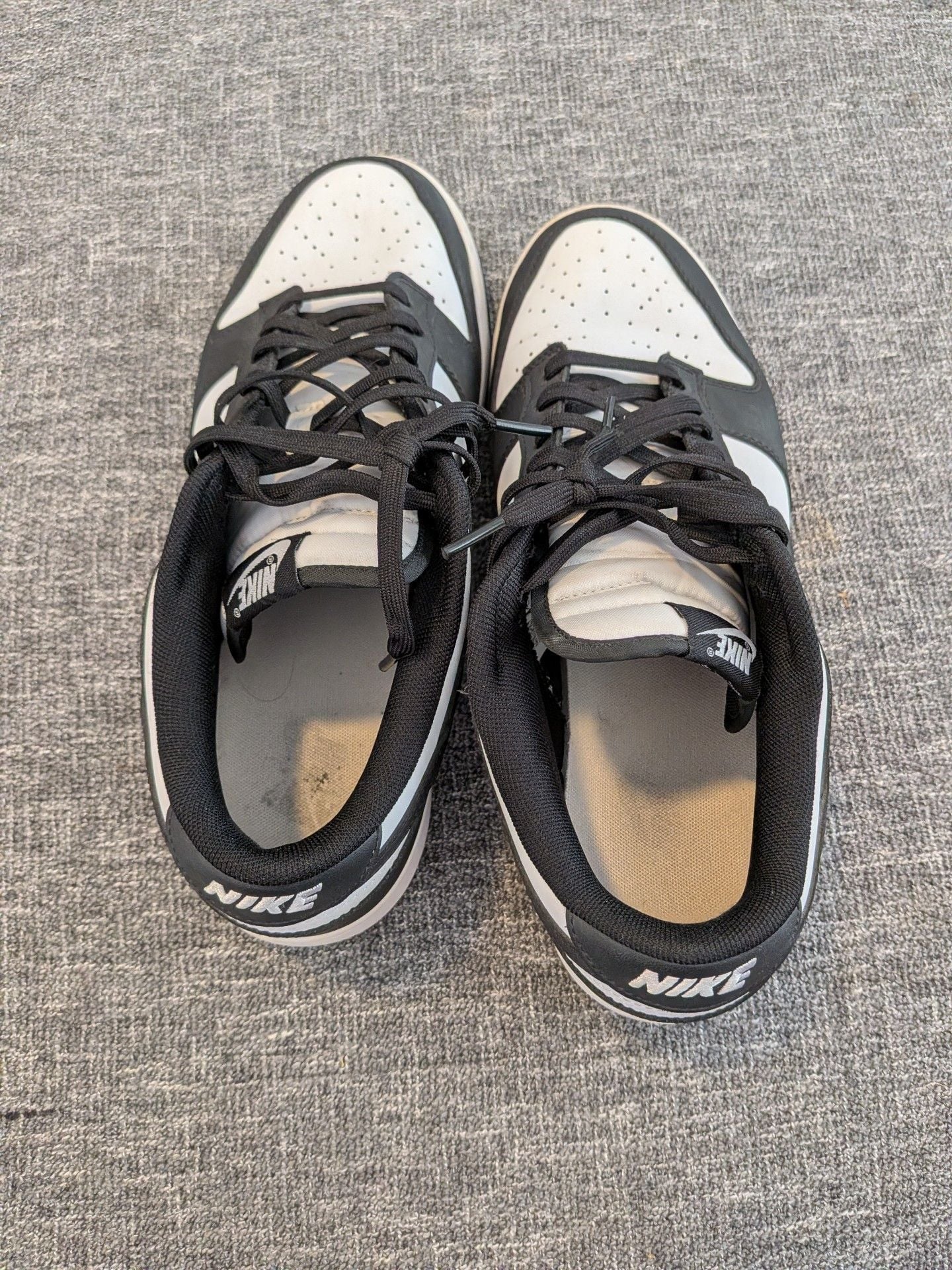 Nike Dunk Low Panda Black White Sneakers 8