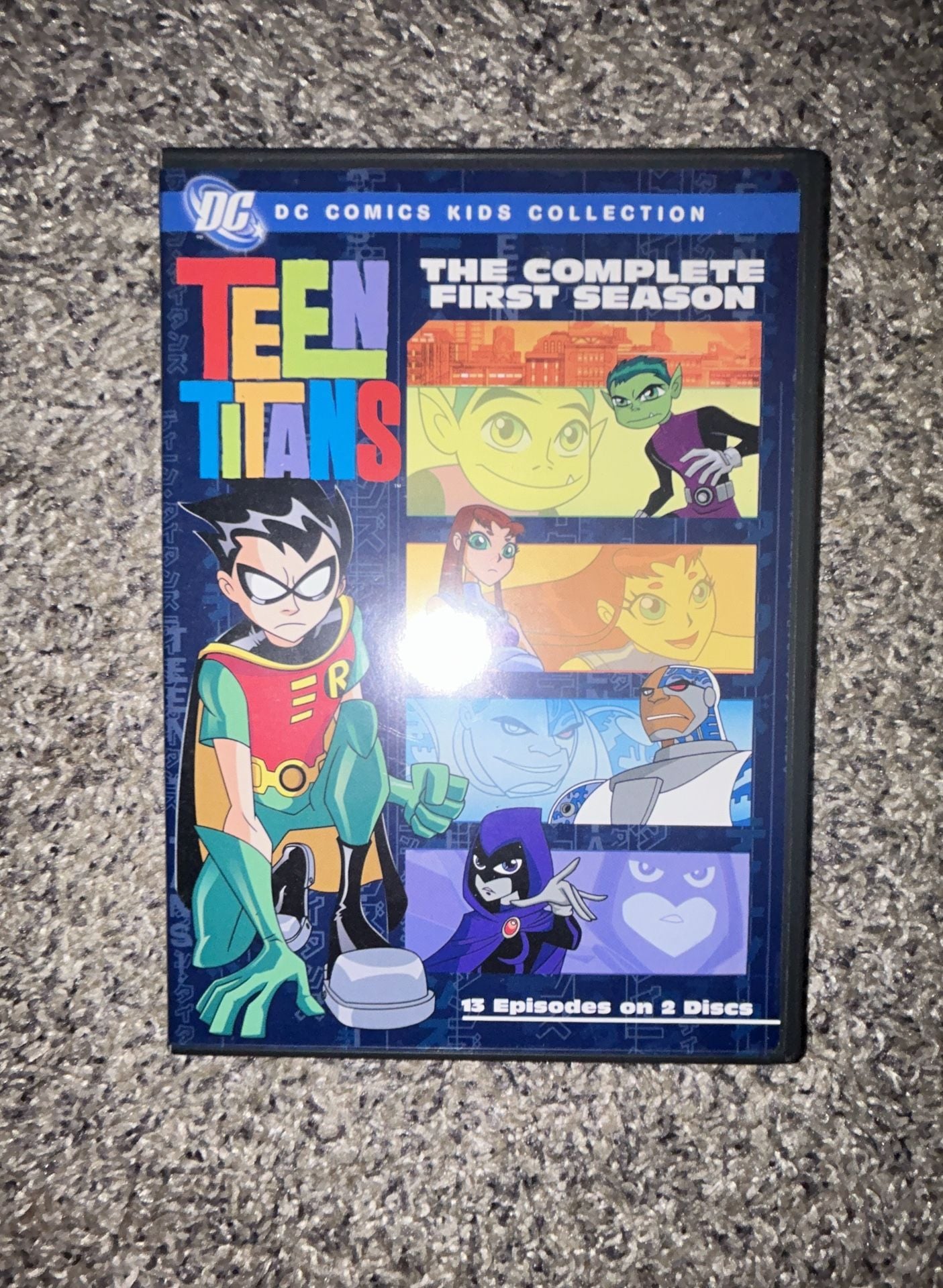 DC Comics Teen Titans The Complete First Season DVD 1