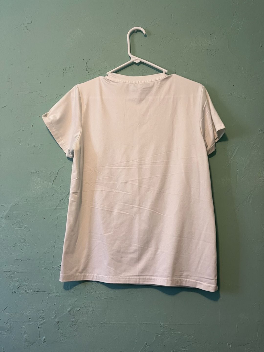 Shein Campfire Graphic T-Shirt Size M White 5