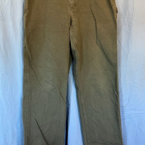 Carhartt B11 MOS Original Dungaree Fit Size 36 X 36 Moss Work Pants