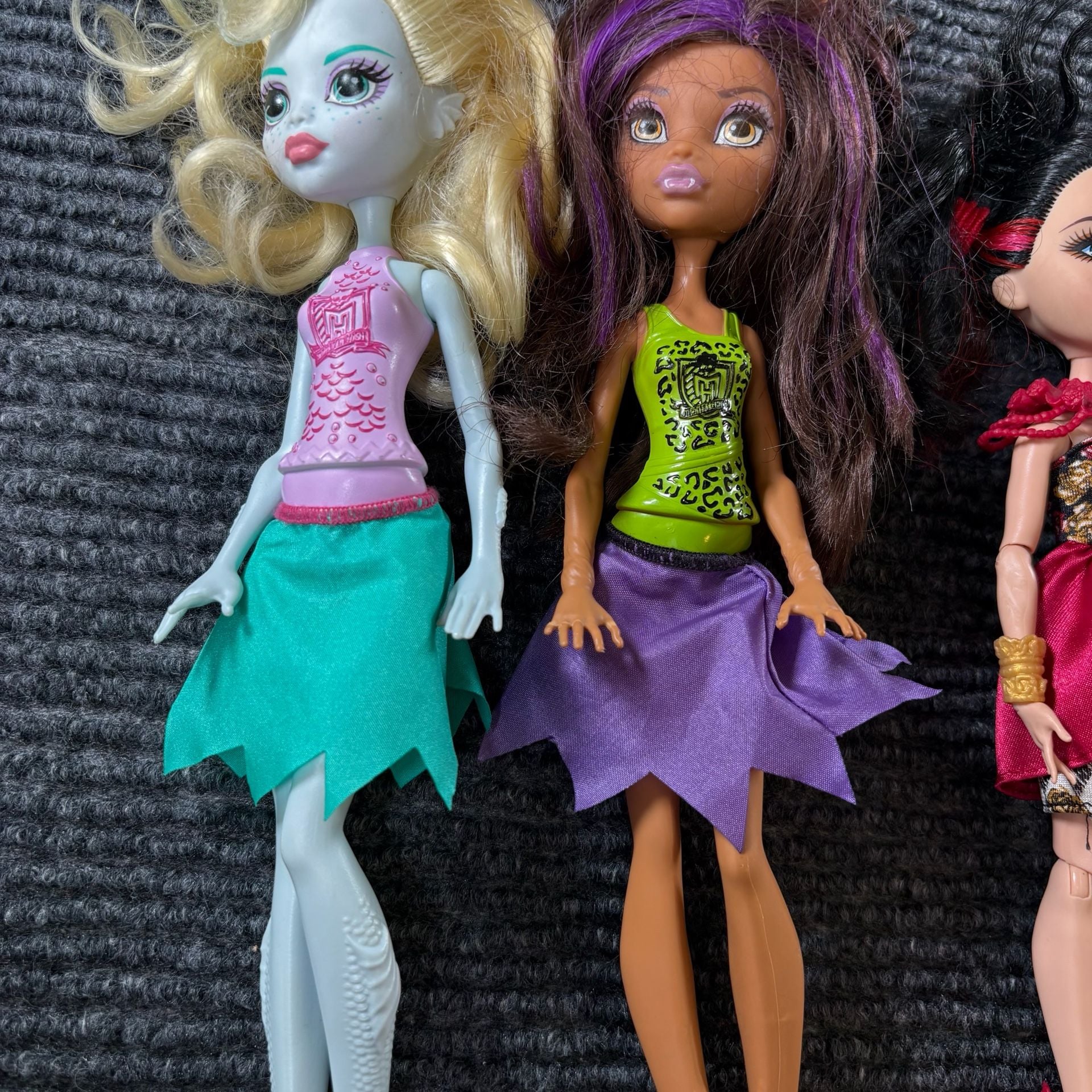 Monster High Fashion Doll Lot Of 4 Mattel Collector Toys 2