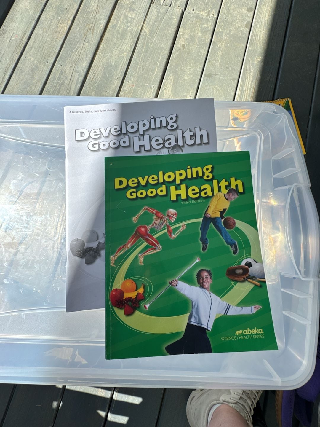 Abeka Developing Good Health 4th Grade Student Textbook Set 1