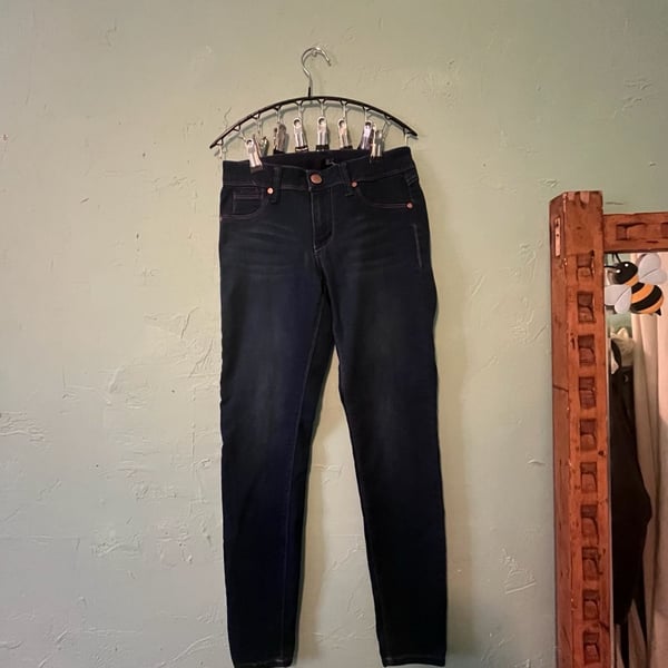 1822 Denim Skinny Jeans Size 27 Dark Wash