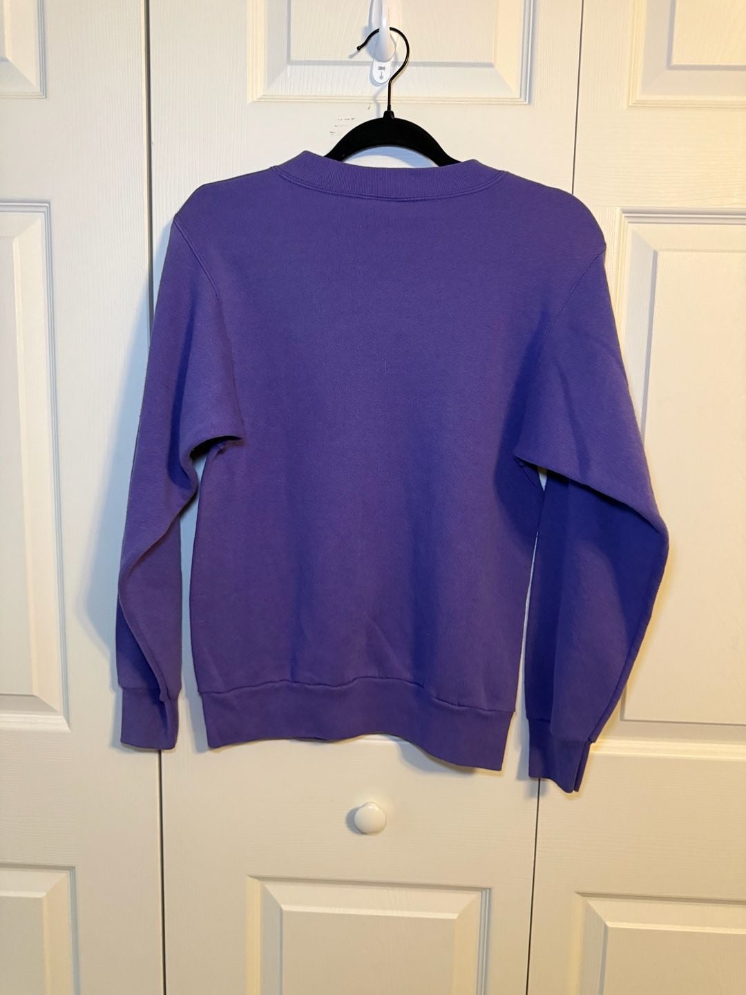 Oneita Sailboat Crewneck Sweatshirt Size S Purple Puerto De La Cruz 7