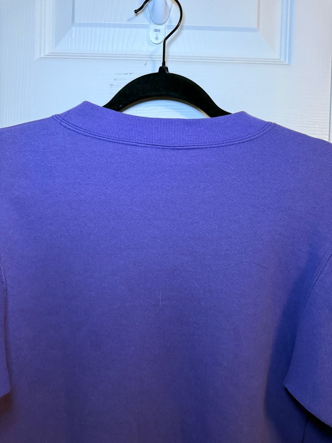 Oneita Sailboat Crewneck Sweatshirt Size S Purple Puerto De La Cruz 8