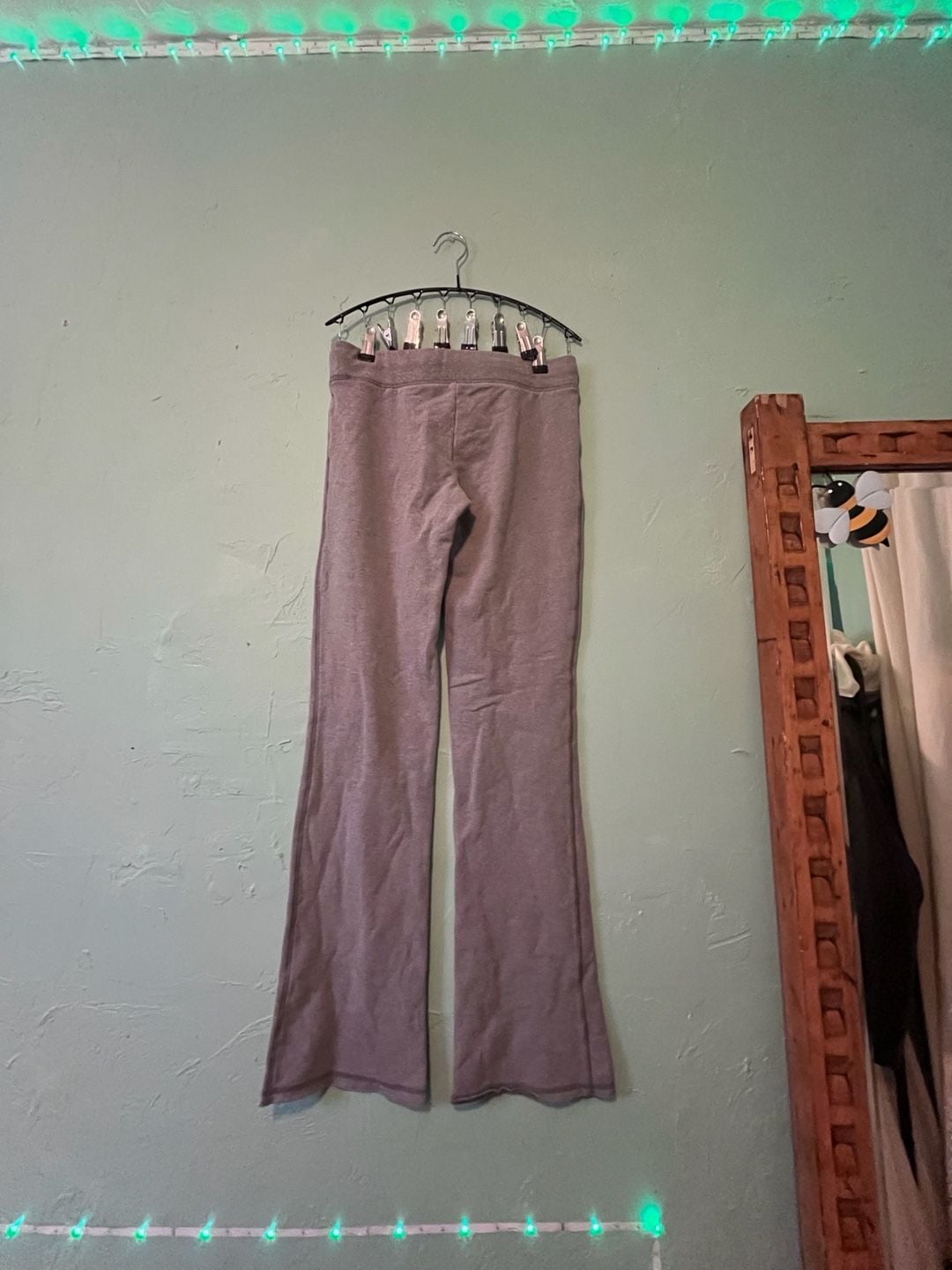 Aeropostale New York Sweatpants Size S Gray Flare 5