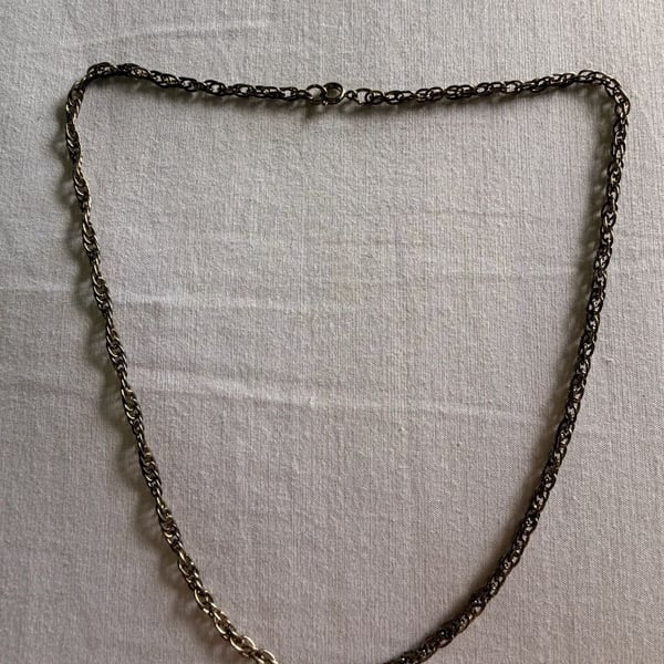 Vintage Rope Chain Necklace