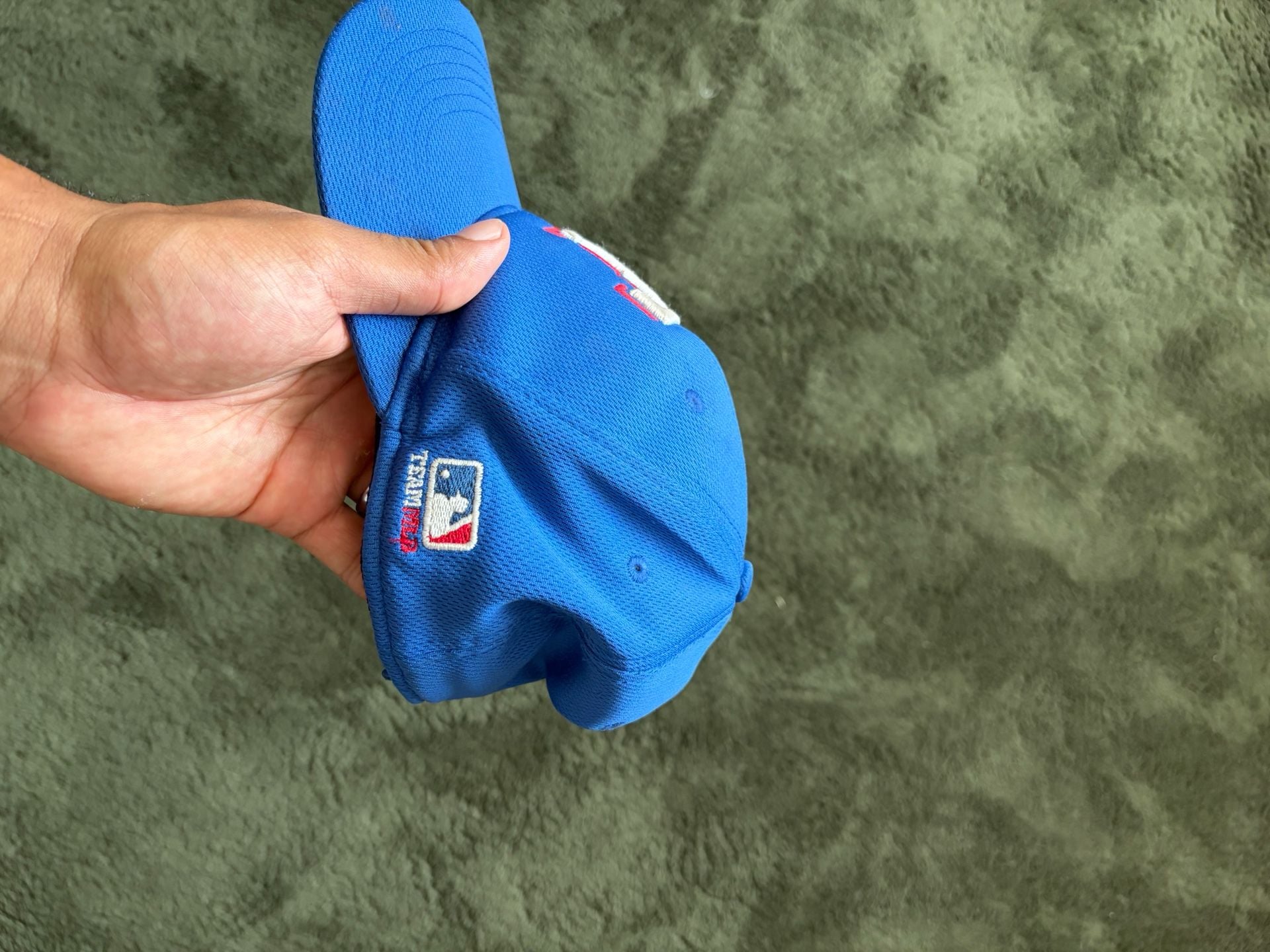 Texas Rangers MLB Hat Blue Adjustable 3