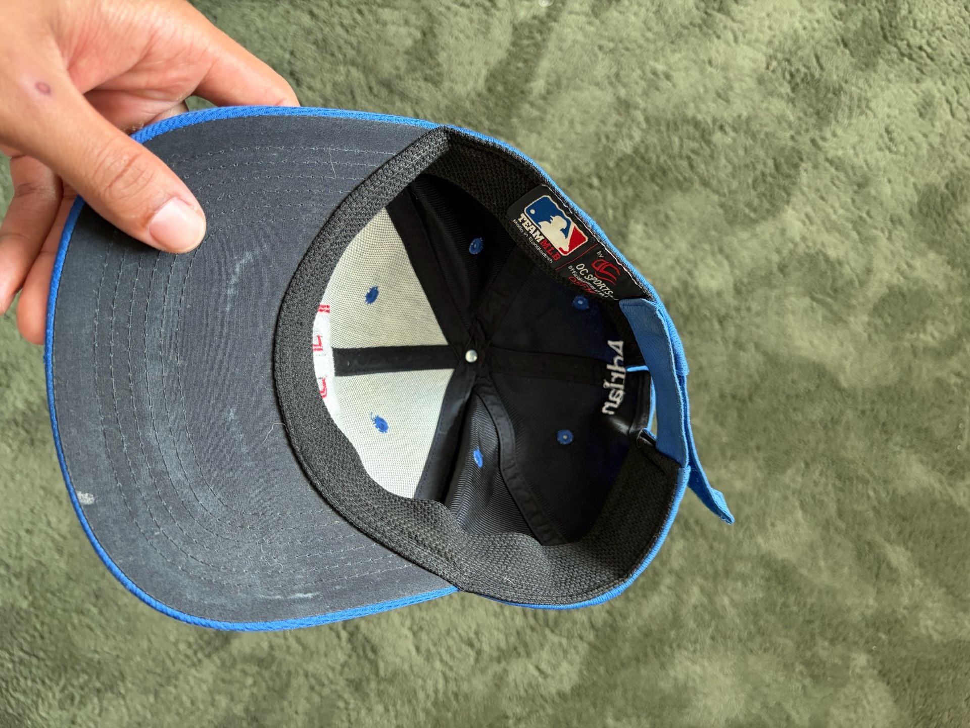 Texas Rangers MLB Hat Blue Adjustable 5