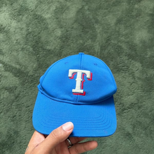 Texas Rangers MLB Hat Blue Adjustable