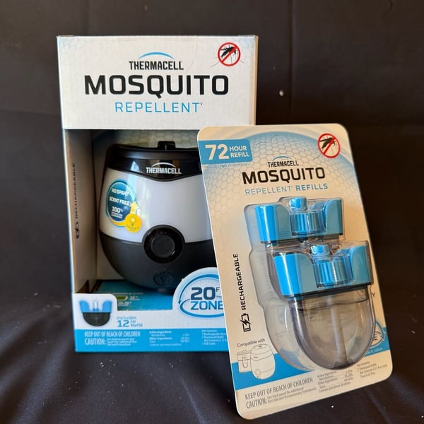 Thermacell Rechargeable Mosquito Repeller and Glow Light With Refill