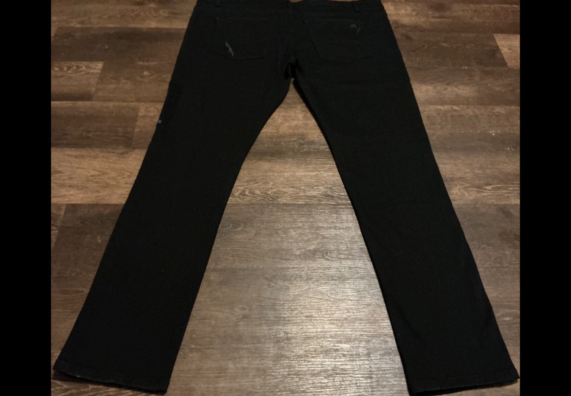 Rockstar Original Brody Multicolor Cross Patchwork Black Jeans 6