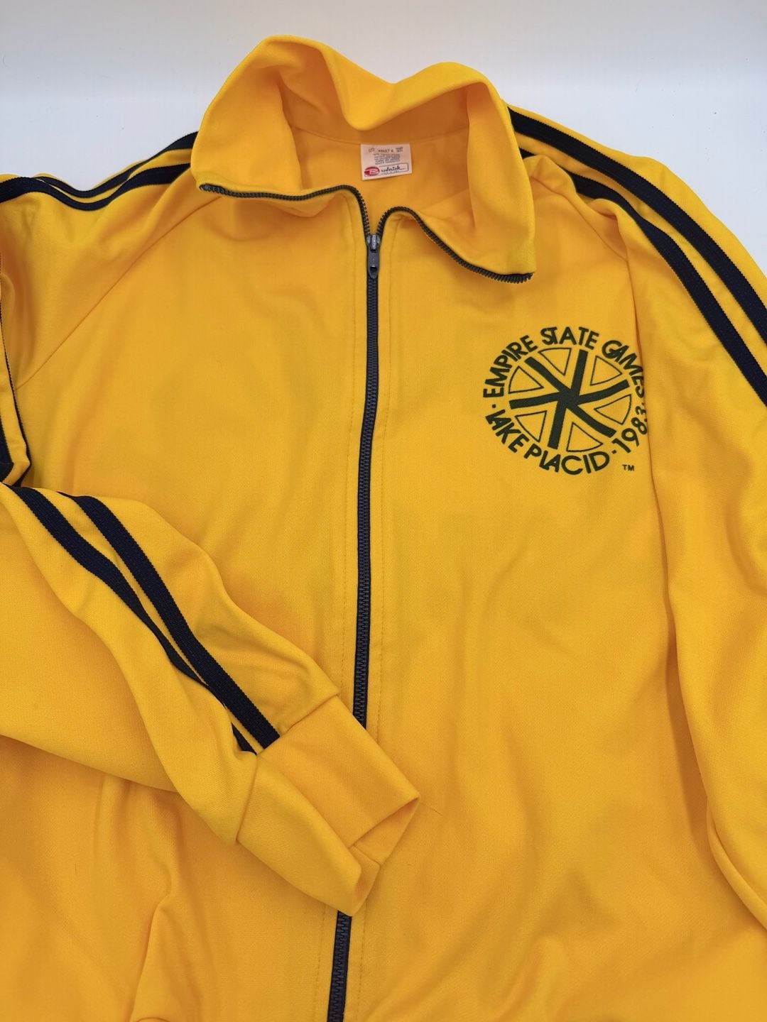 Broderick Empire State Games 1983 Lake Placid Jacket Adult 6 2