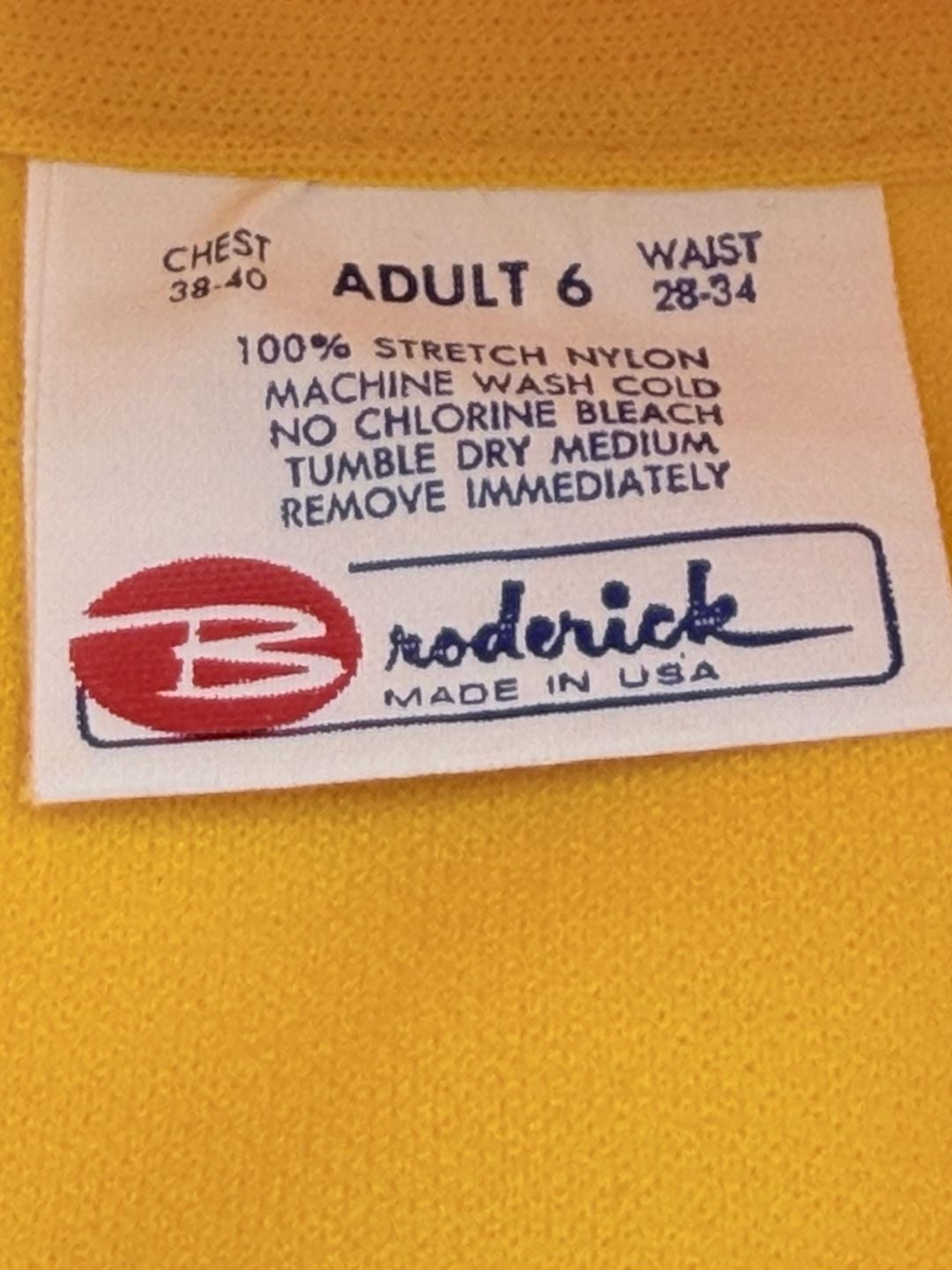 Broderick Empire State Games 1983 Lake Placid Jacket Adult 6 4