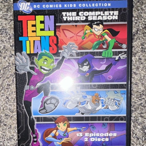 Teen Titans The Complete Third Season DVD 2-Disc Set