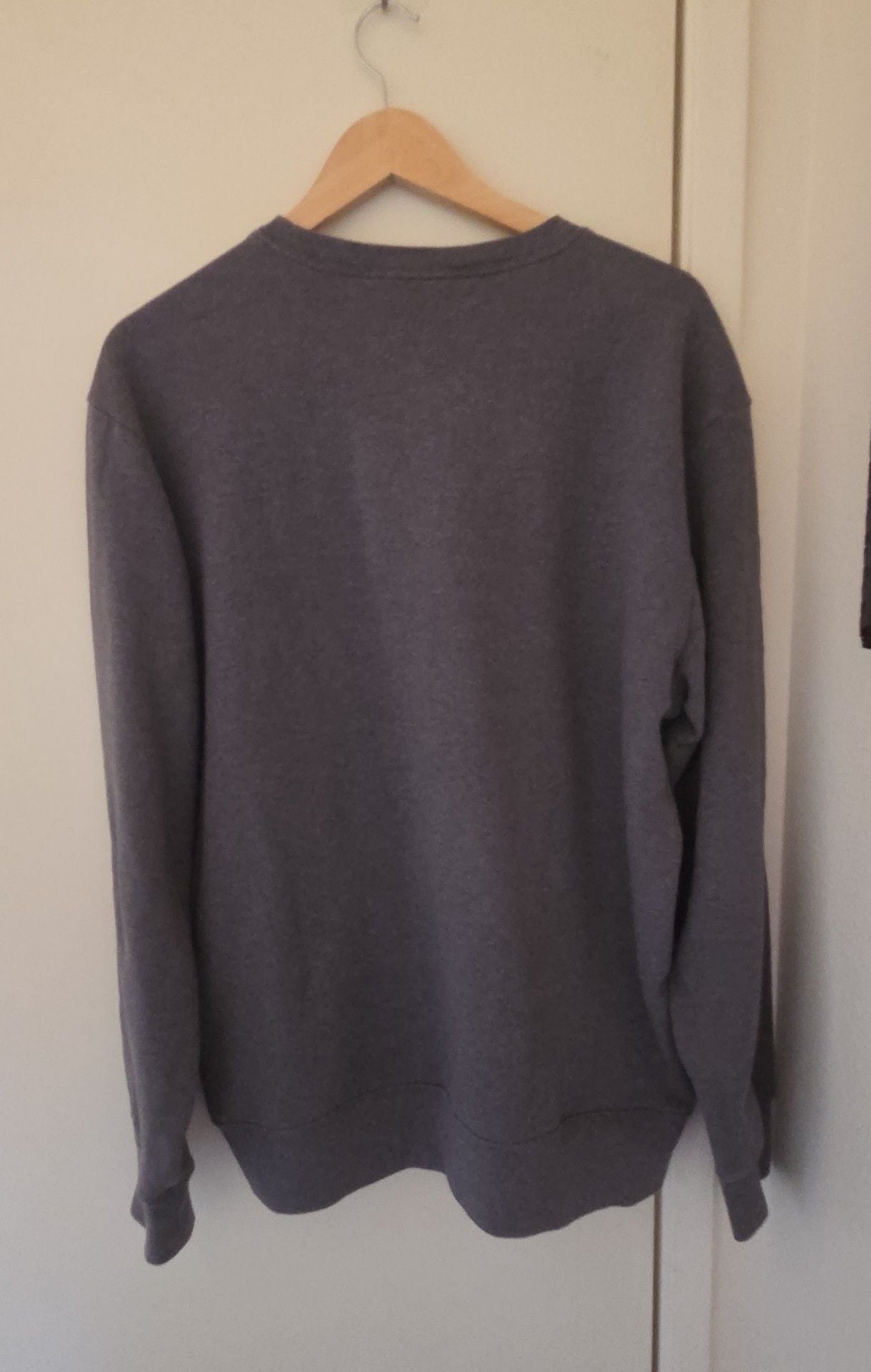 The North Face Half Dome Crewneck Sweatshirt Size L Gray Orange 6