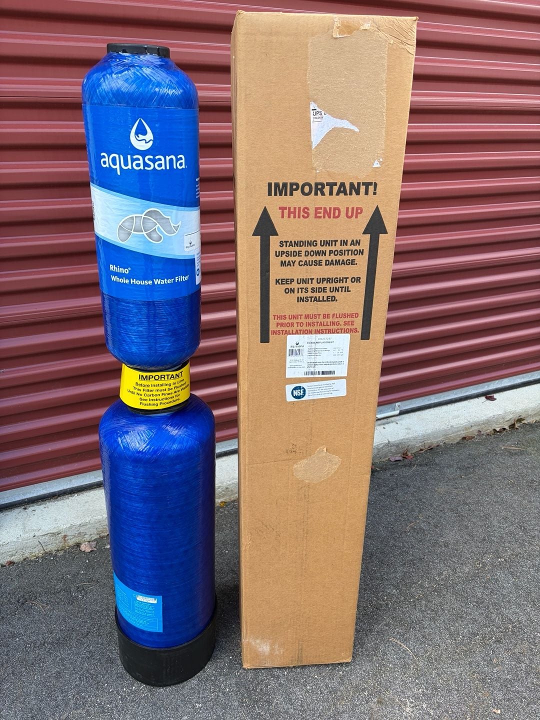 Aquasana Rhino Whole House Replacement Water Filter EQ-600 EQ600 NEW Ships FAST! 1