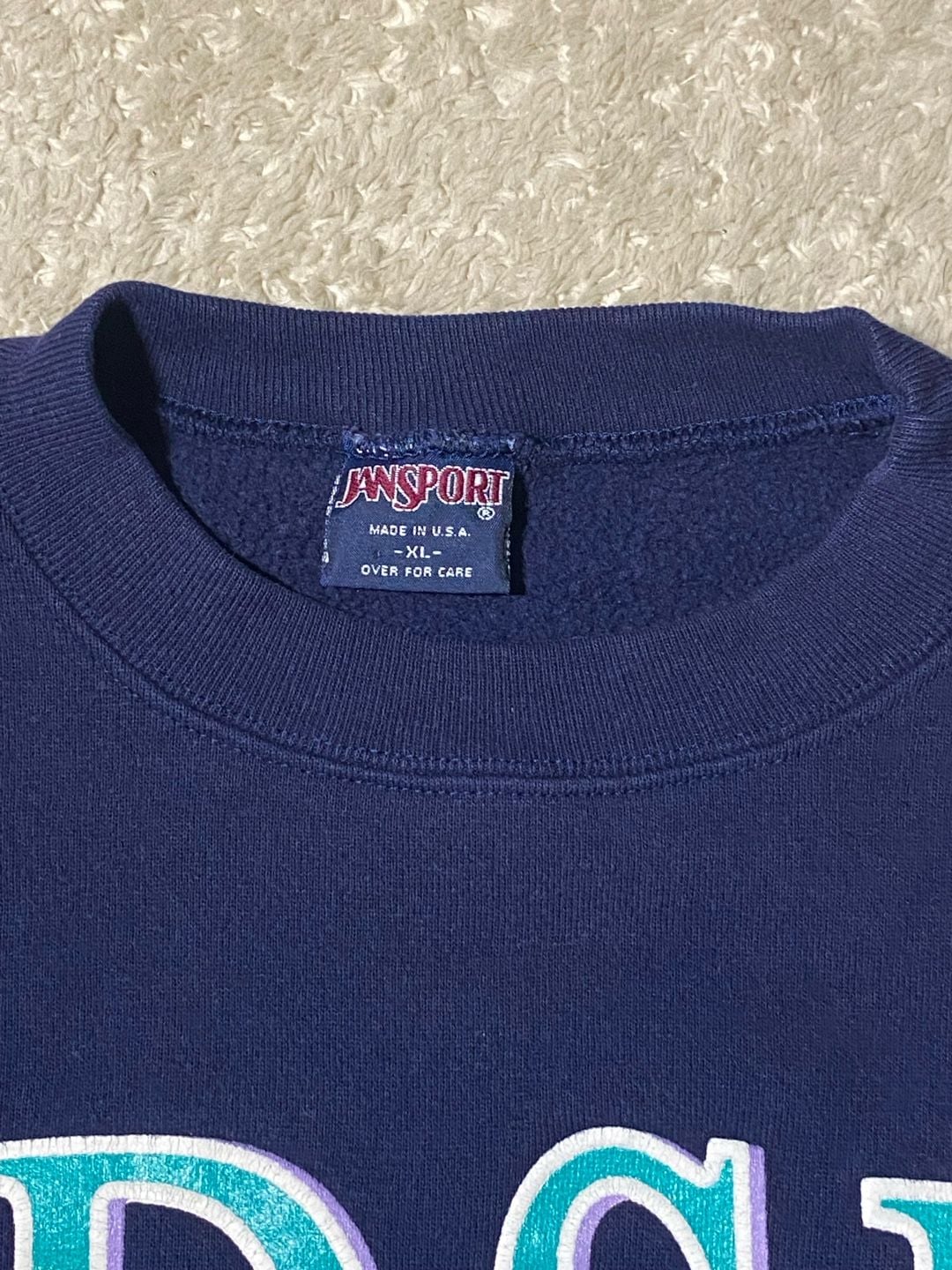 Vintage South Dakota State University SDSU Jansport Sweatshirt Size XL Navy 4
