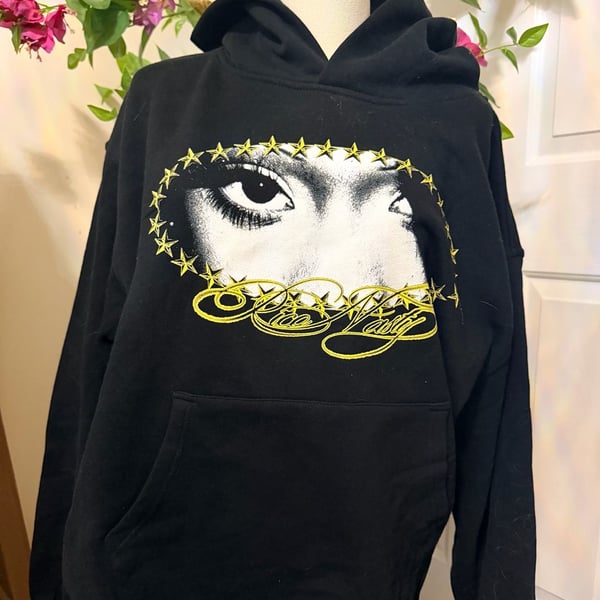 Rico Nasty Lethal Tour Hoodie Size M Black