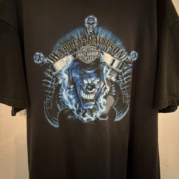 Harley-Davidson Sturgis T-Shirt Size 2XL Black Clown Graphic