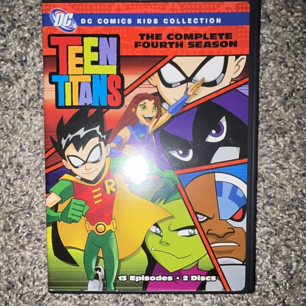 Teen Titans The Complete Fourth Season DVD 2-Disc