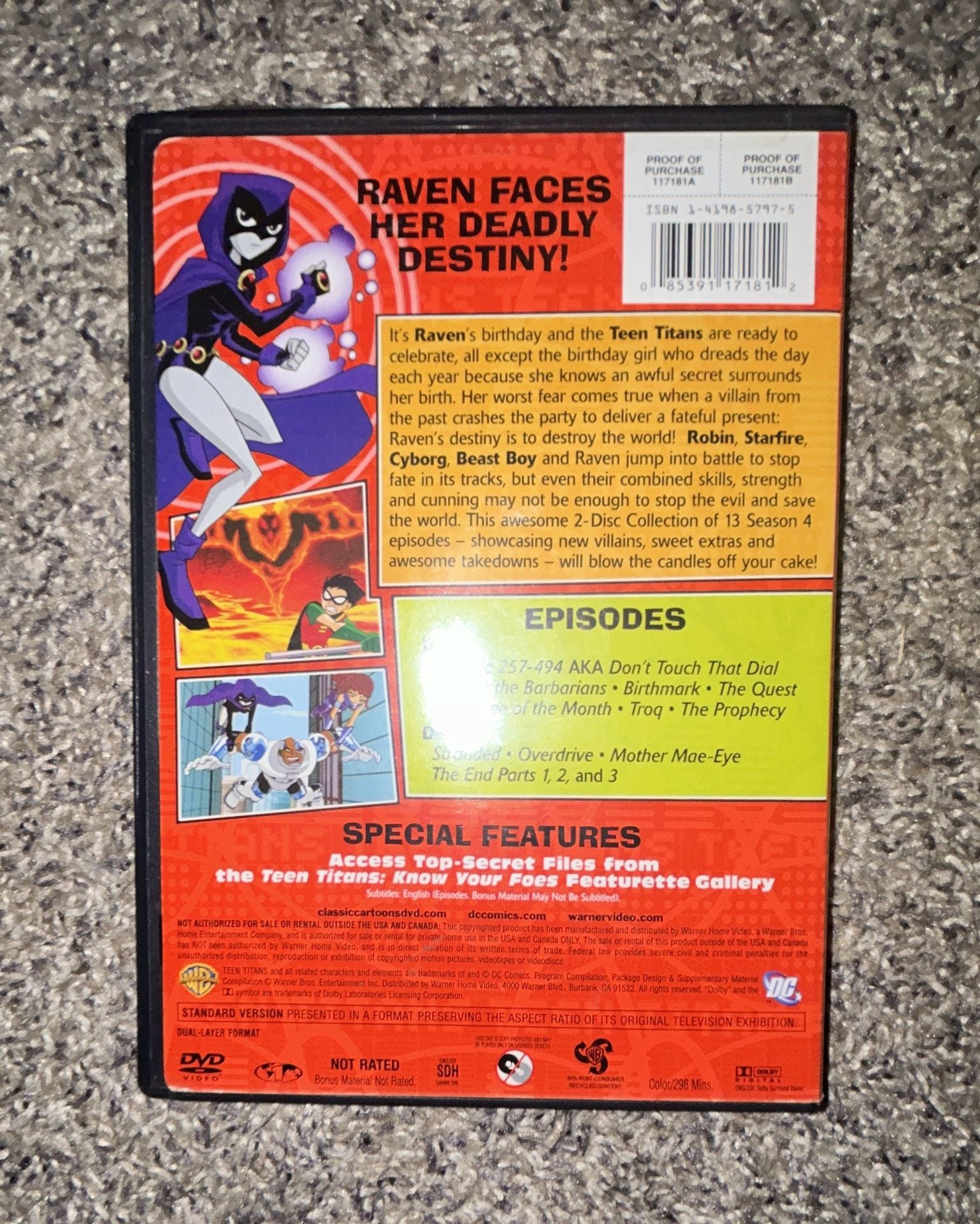Teen Titans The Complete Fourth Season DVD 2-Disc 2