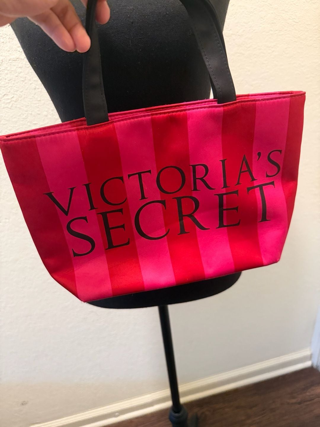 Victoria's Secret Striped Tote Bag 4