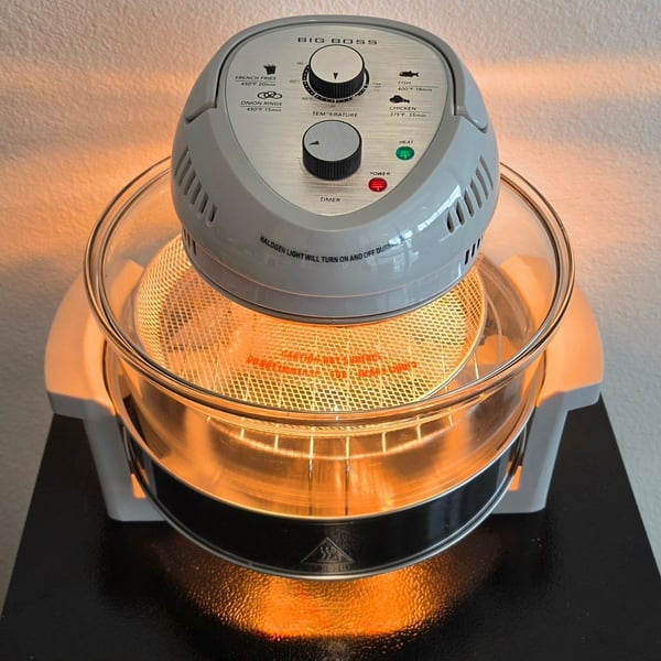 Big Boss 16 Qt Oil-Less Air Fryer Convection Oven Model 8605